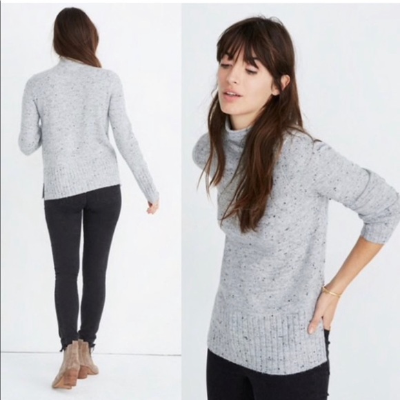 Madewell Sweaters - Madewell Donegal Smoke Turtleneck Sweater (S)